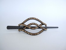 Gold crystal art - deco, black
