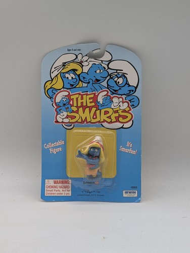 Moc 1995 schleich irwin smurf - moc,