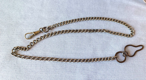 Vintage albert pocket watch - vintage,