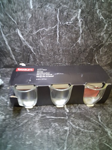 Bodum bistro glass coffee mugs - bistro,