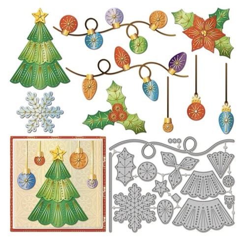 Christmas metal cutting - christmas, dies
