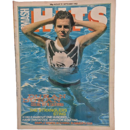 Smash hits magazine - magazine, august