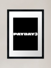 Payday 3 HD Logo Framed Art