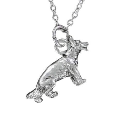 German shepherd dog necklace - dog,