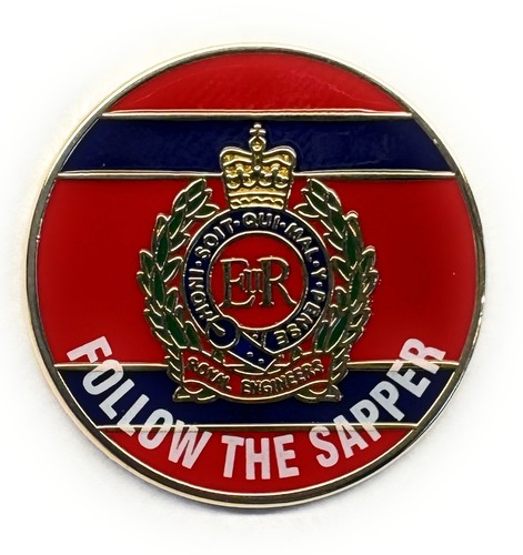 Royal engineers follow the - royal,