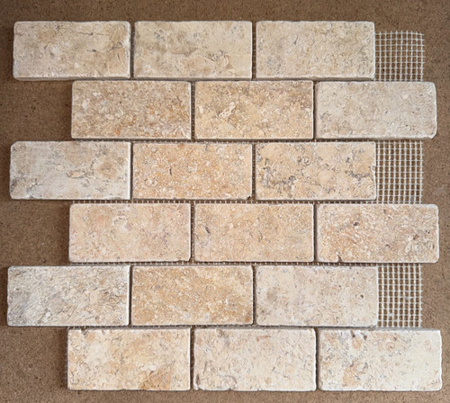 Tumbled jerusalem light gold - tumbled,