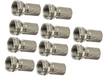 Connector screw on - x,