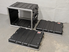 19" 8U Double End SKB Rack Mount Transport Flight Storage Case Box