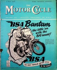 Vintage The Motor Cycle