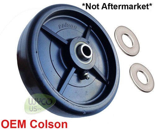 Mower deck wheel for john - deck,