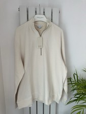 Sunspel BNWT Ecru XL Loopback