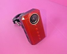 Teentok Bike Camera with LED Tail Light, Full HD Rear-View WiFi Bike Light Cam,