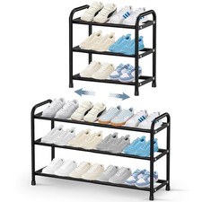 Tier expandable shoe rack - tier,