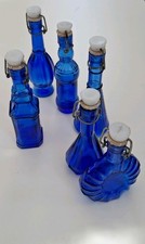 Cobalt Blue Ridged Decorative