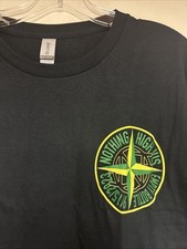 High Vis / Nothing T Shirt Empty Bottle 9/15/23 Stone Island Hardcore NOS L Rare