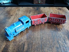 Dinky Toys #784 Steam Train & 2 Freight Wagons