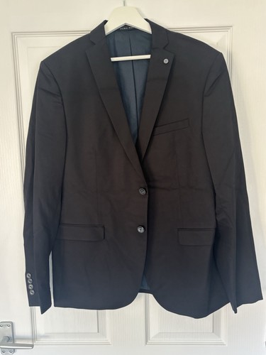 Men zara navy blue suit - men’s,