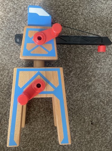 Wooden magnetic crane - , comp