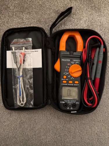 Clamp meter trms - clamp, counts