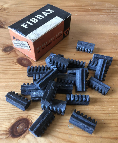 Nos fibrax brake blocks - brake,