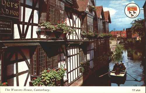 Elgate postcards the weavers - elgate,