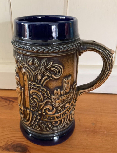Vintage german beer stein - vintage,