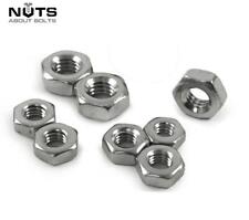 HEX FULL NUTS A2 STAINLESS STEEL M2 M3 M4 M5 M6 M8 M10 M12 M14 M16 M20