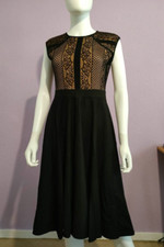 Dress Lace Bodice Body Flirt Size 10/12 RRP £43