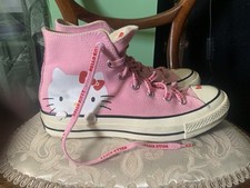 Hello Kitty Converse All Star High Top Uk Size 6