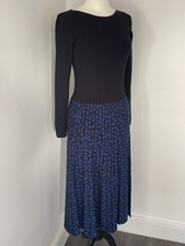 HOBBs Black Blue Elena Knitted