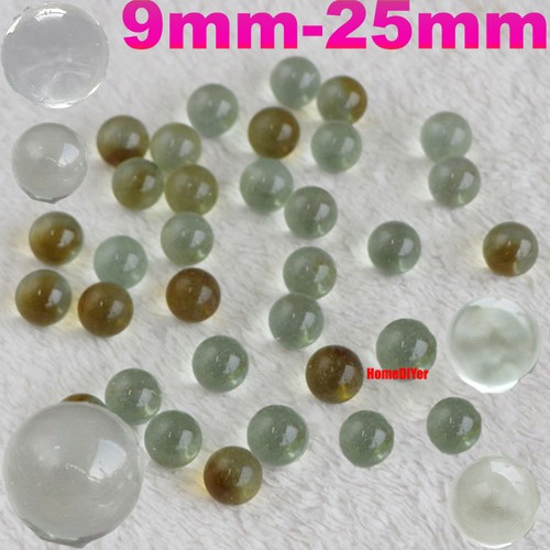 9mm 25mm clear glass marbles - 9mm-25mm,