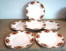 Set of 6 Royal Albert Old