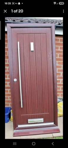Rock door woodgrain - woodgrain, long