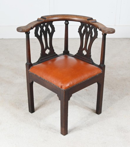 George iii mahogany corner - george,