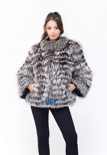 Real full skin silver - silver, fox
