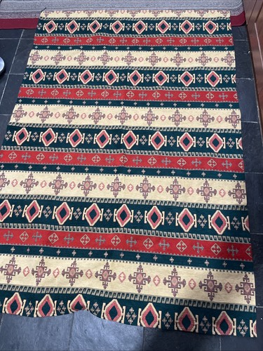 Vintage handmade flatweave - vintage,