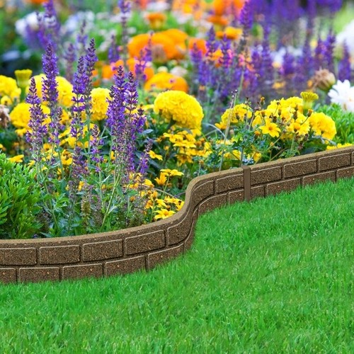 Edging border brick - border, strips
