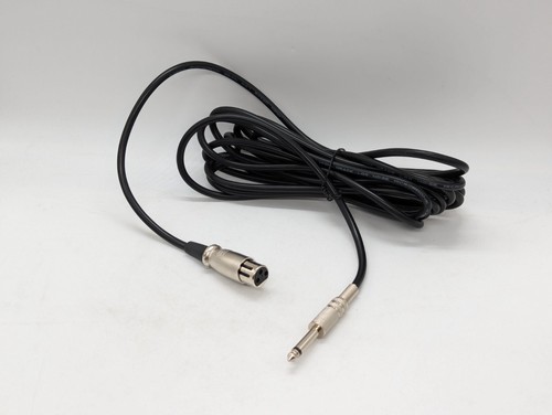 Xlr ts audio - to, 1/4"