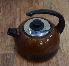 Vintage Brown  Enamel Stove