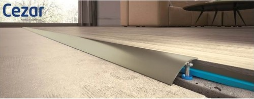 Aluminium door threshold trim - door,