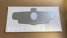 GOODWOOD Road Racing Club - Revival Meeting 2004 Unused Interior Window Sticker