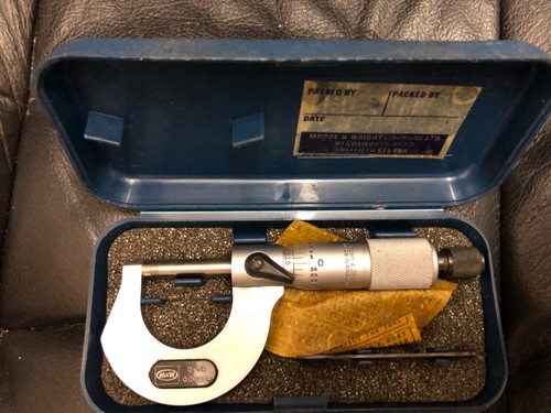 Moore and wright micrometer - moore,