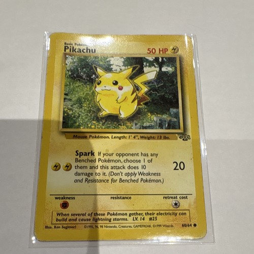 Pokémon tcg pikachu 1995 96 - tcg,