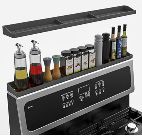 Kitchen stove top shelf - stove,