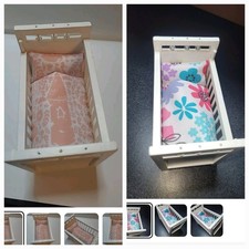 2 x Dolls House Cot Bedding