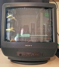 Sony Trinitron KV-M1441U 14 Inch Retro Gaming CRT TV No Remote Tested Working