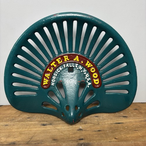 Cast iron walter - iron, wood