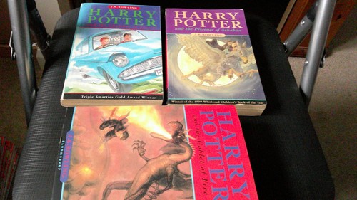 Harry potter 1st edition books - harry,