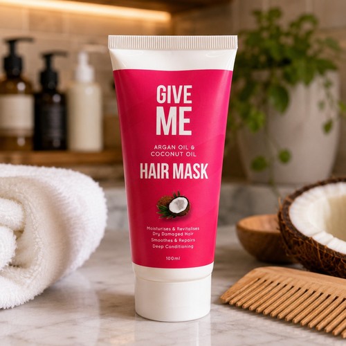 Give hair mask - me,