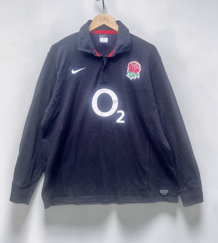 England rugby shirt mens black - england,